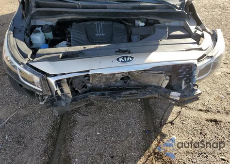 2017 Kia Sedona Lx from USA, damaged, VIN KNDMB5C12H6281448